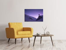 Laden Sie das Bild in den Galerie-Viewer, Leinwandbild Der Schneewanderer
