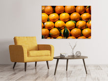 Laden Sie das Bild in den Galerie-Viewer, Leinwandbild Frische Orangen