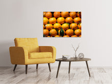 Laden Sie das Bild in den Galerie-Viewer, Leinwandbild Frische Orangen