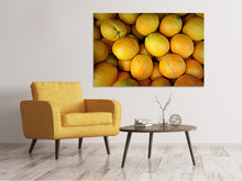 Laden Sie das Bild in den Galerie-Viewer, Leinwandbild Viele Orangen