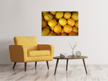 Laden Sie das Bild in den Galerie-Viewer, Leinwandbild Viele Orangen