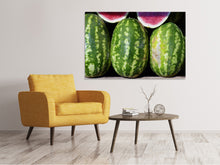 Laden Sie das Bild in den Galerie-Viewer, Leinwandbild Wassermelonen