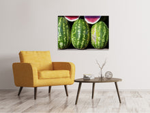 Laden Sie das Bild in den Galerie-Viewer, Leinwandbild Wassermelonen