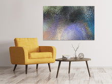 Laden Sie das Bild in den Galerie-Viewer, Leinwandbild Glas bunt satiniert