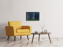 Laden Sie das Bild in den Galerie-Viewer, Leinwandbild Tannen Wald
