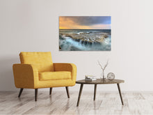 Laden Sie das Bild in den Galerie-Viewer, Leinwandbild Das tosende Meer