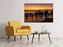 Laden Sie das Bild in den Galerie-Viewer, Leinwandbild Beruhigende Stimmung am Meer