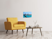 Laden Sie das Bild in den Galerie-Viewer, Leinwandbild 3 Delfine