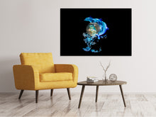 Laden Sie das Bild in den Galerie-Viewer, Leinwandbild Die Welt der Delfine