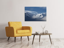 Laden Sie das Bild in den Galerie-Viewer, Leinwandbild Schnee Landschaft