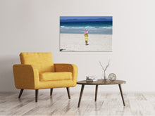 Laden Sie das Bild in den Galerie-Viewer, Leinwandbild Ein Spaziergang am Strand