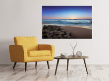 Laden Sie das Bild in den Galerie-Viewer, Leinwandbild Wilder Ozean