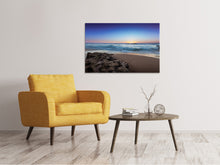 Laden Sie das Bild in den Galerie-Viewer, Leinwandbild Wilder Ozean
