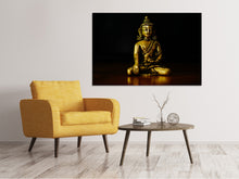 Laden Sie das Bild in den Galerie-Viewer, Leinwandbild Tempel Buddha