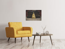 Laden Sie das Bild in den Galerie-Viewer, Leinwandbild Antiker Buddha