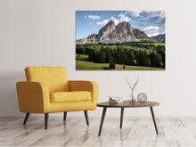 Laden Sie das Bild in den Galerie-Viewer, Leinwandbild Imposante Berglandschaft