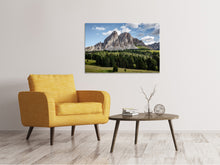 Laden Sie das Bild in den Galerie-Viewer, Leinwandbild Imposante Berglandschaft