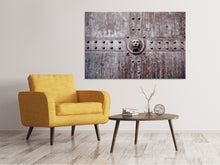 Laden Sie das Bild in den Galerie-Viewer, Leinwandbild Kunstvolles Tor