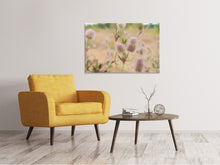 Laden Sie das Bild in den Galerie-Viewer, Leinwandbild Zarte Blumen