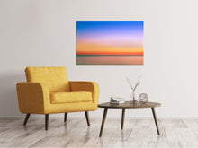 Laden Sie das Bild in den Galerie-Viewer, Leinwandbild Farbenfroher Meerblick