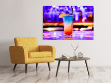 Laden Sie das Bild in den Galerie-Viewer, Leinwandbild Bunter Cocktail