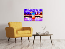 Laden Sie das Bild in den Galerie-Viewer, Leinwandbild Bunter Cocktail