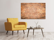 Laden Sie das Bild in den Galerie-Viewer, Leinwandbild Wand aus Steinen