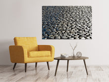 Laden Sie das Bild in den Galerie-Viewer, Leinwandbild Stein Muster