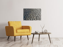 Laden Sie das Bild in den Galerie-Viewer, Leinwandbild Stein Muster