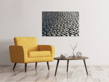 Laden Sie das Bild in den Galerie-Viewer, Leinwandbild Stein Muster