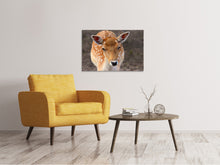 Laden Sie das Bild in den Galerie-Viewer, Leinwandbild Der Damhirsch