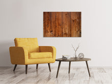 Laden Sie das Bild in den Galerie-Viewer, Leinwandbild Bretterwand Textur