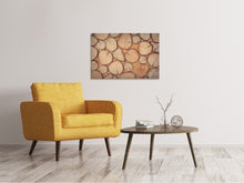 Laden Sie das Bild in den Galerie-Viewer, Leinwandbild Wand Bäume
