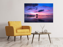 Laden Sie das Bild in den Galerie-Viewer, Leinwandbild Leiser Sonnenaufgang