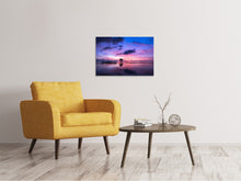 Laden Sie das Bild in den Galerie-Viewer, Leinwandbild Leiser Sonnenaufgang