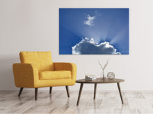 Laden Sie das Bild in den Galerie-Viewer, Leinwandbild Ein Wolken Bild