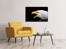 Laden Sie das Bild in den Galerie-Viewer, Leinwandbild Der Weißkopfseeadler