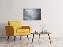 Laden Sie das Bild in den Galerie-Viewer, Leinwandbild Dunkle Regentropfen an der Wand