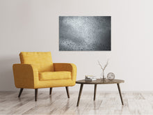 Laden Sie das Bild in den Galerie-Viewer, Leinwandbild Dunkle Regentropfen an der Wand