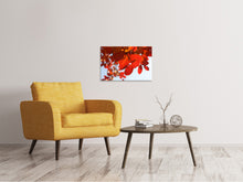 Laden Sie das Bild in den Galerie-Viewer, Leinwandbild Rote Blätter XL