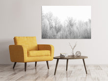 Laden Sie das Bild in den Galerie-Viewer, Leinwandbild Birken im Schnee