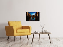Laden Sie das Bild in den Galerie-Viewer, Leinwandbild Lichter von Hamburg