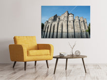 Laden Sie das Bild in den Galerie-Viewer, Leinwandbild Burg Gravensteen