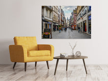 Laden Sie das Bild in den Galerie-Viewer, Leinwandbild Eine Einkaufsstrasse