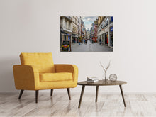 Laden Sie das Bild in den Galerie-Viewer, Leinwandbild Eine Einkaufsstrasse