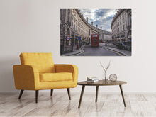Laden Sie das Bild in den Galerie-Viewer, Leinwandbild Typisch London