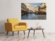 Laden Sie das Bild in den Galerie-Viewer, Leinwandbild Einkaufsstrasse