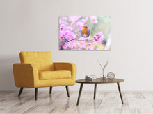 Laden Sie das Bild in den Galerie-Viewer, Leinwandbild Frühlings Vogel