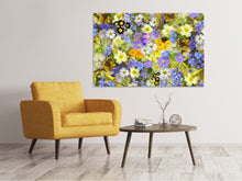 Laden Sie das Bild in den Galerie-Viewer, Leinwandbild Frische Frühlingsblumen
