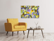 Laden Sie das Bild in den Galerie-Viewer, Leinwandbild Frische Frühlingsblumen